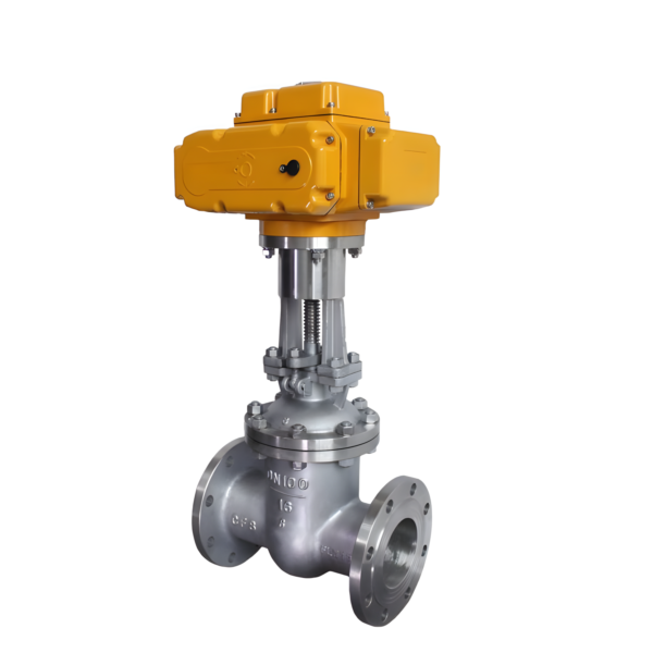 Electric slide gate valve