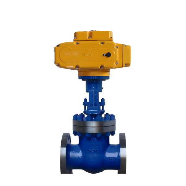 Electric slide gate valve
