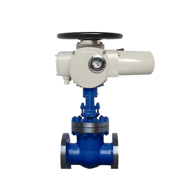 Electric slide gate valve