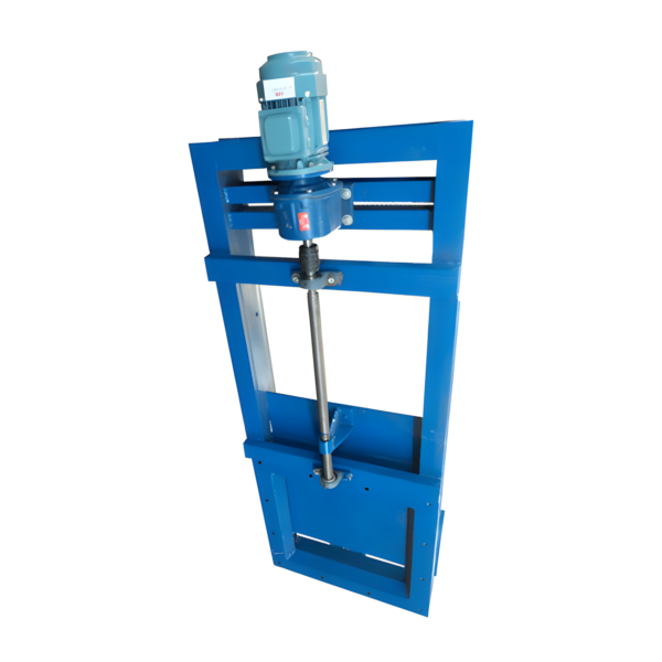 Electric slide gate valve