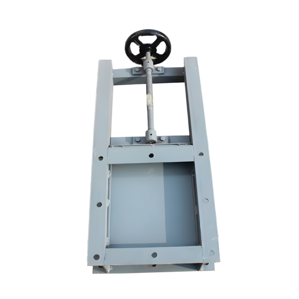 Knife-type slide gate valve