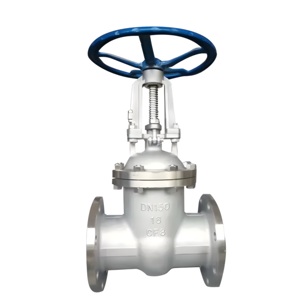 Manual slide gate valve