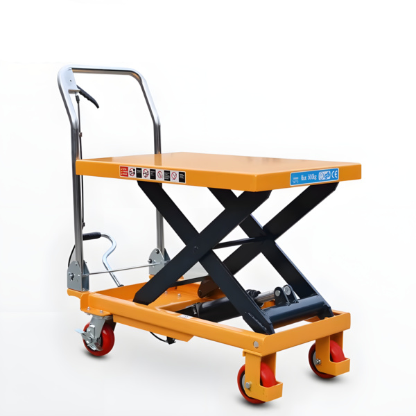 Foot-operated lifting platform