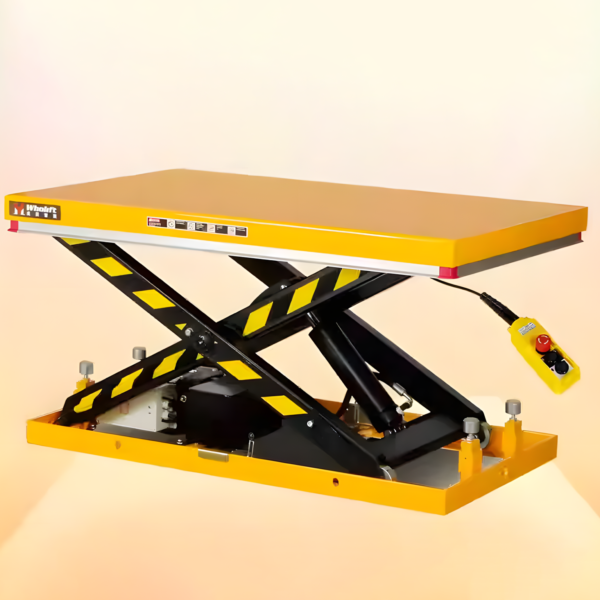 Manual hydraulic platform
